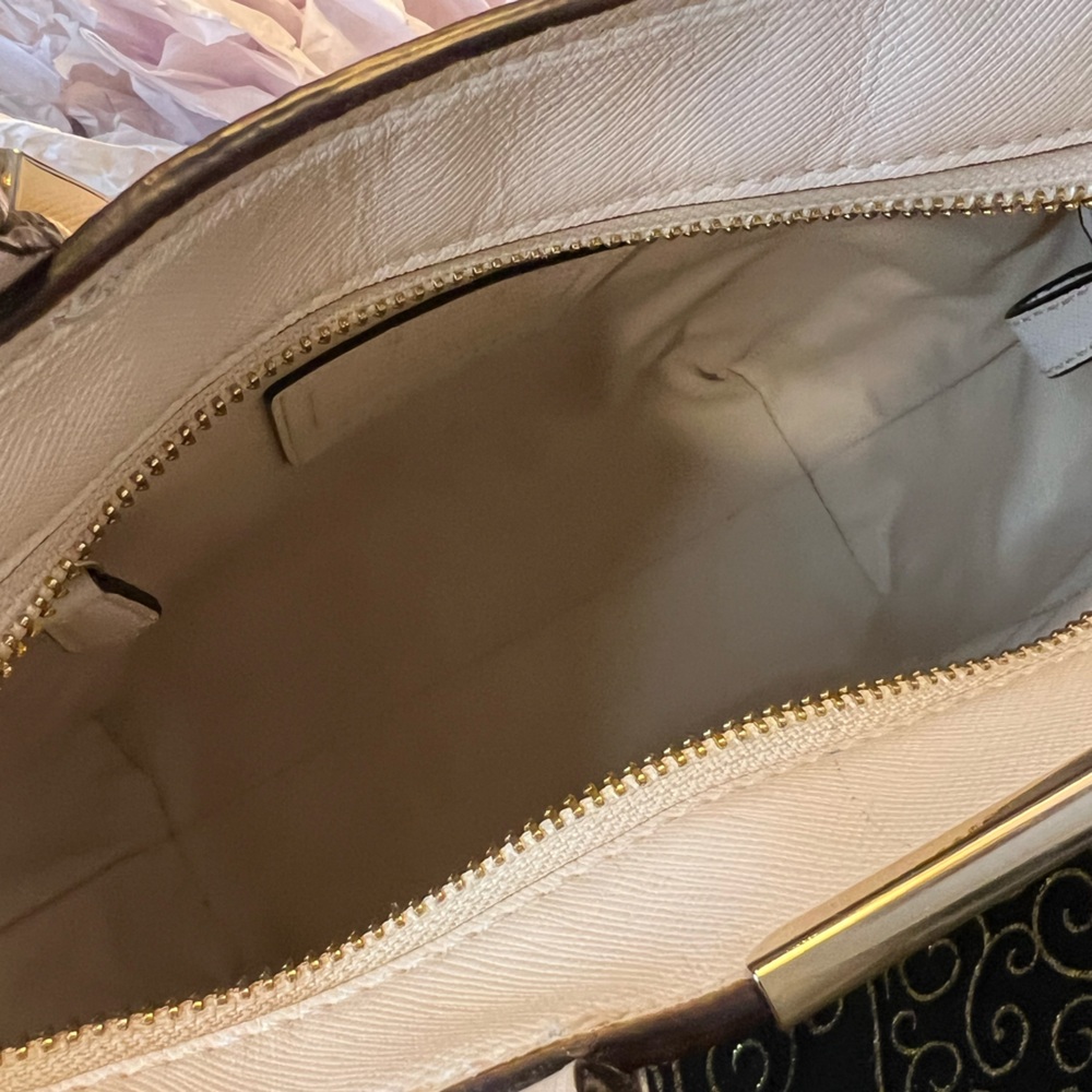 Coach 2014 Madison Ivory Saffiano Mini North/South Tote - Picture 15 of 16